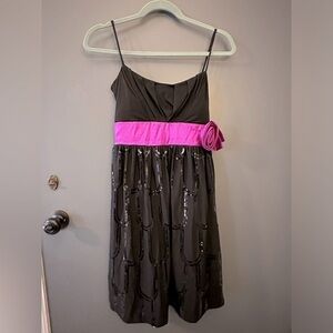 City Triangle Spaghetti Strap Party Dress - Size L